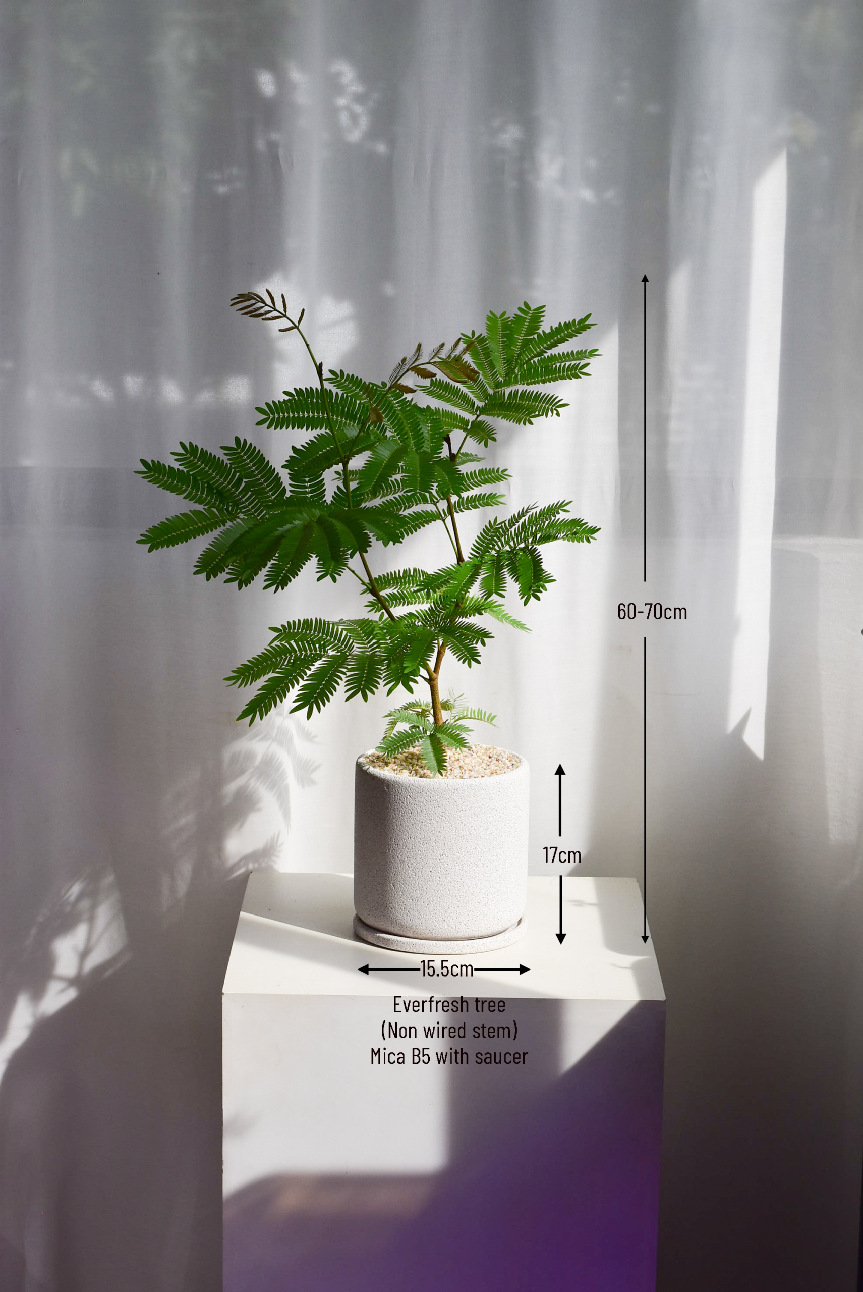 Everfresh trees size 2/3/4/5/6 in Mica (NON-WIRED STEM) - Image 6